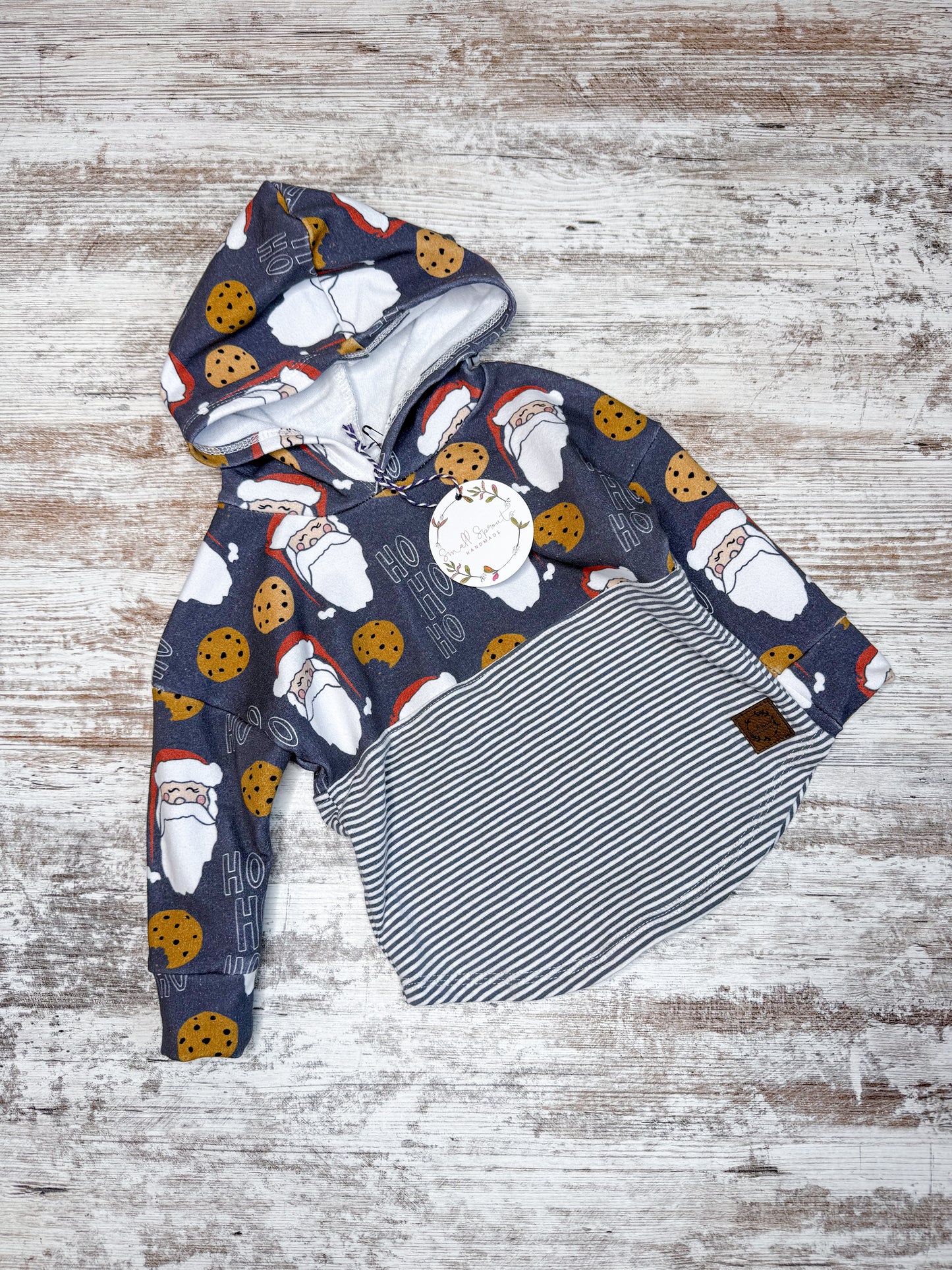 Hooded Tee-Santa Cookies