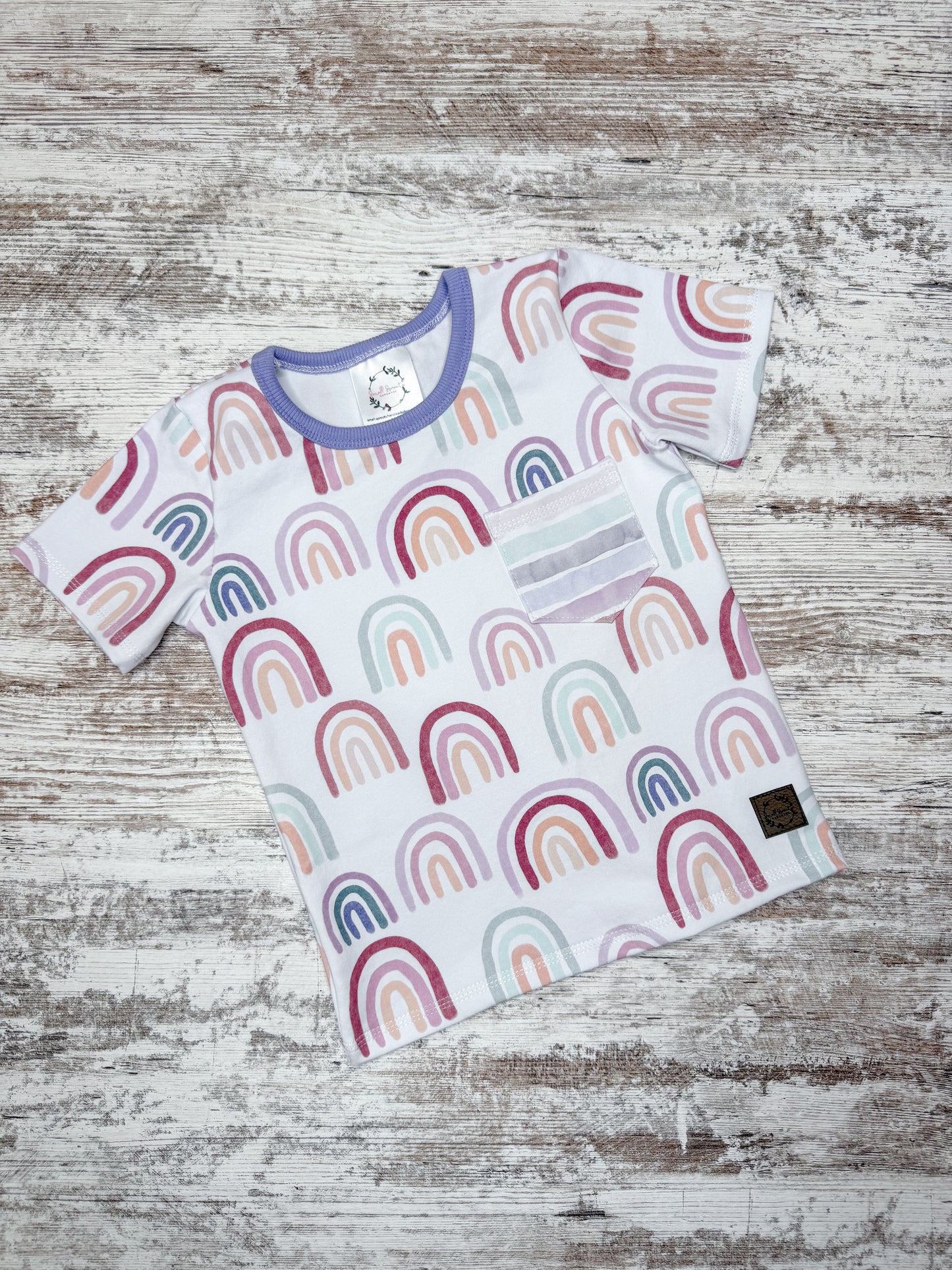 Pocket Tee-Rainbows