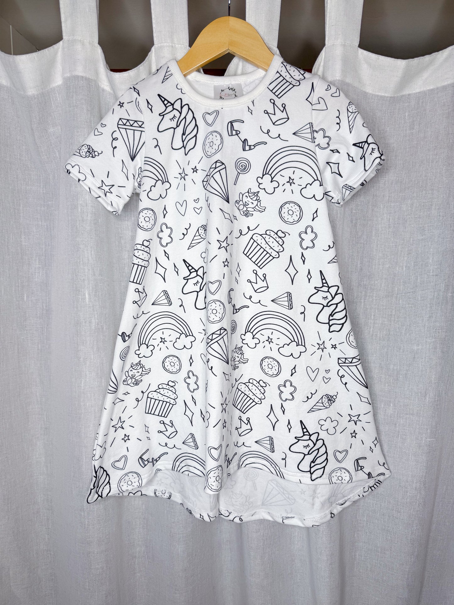 T-Shirt Dress-Color Me