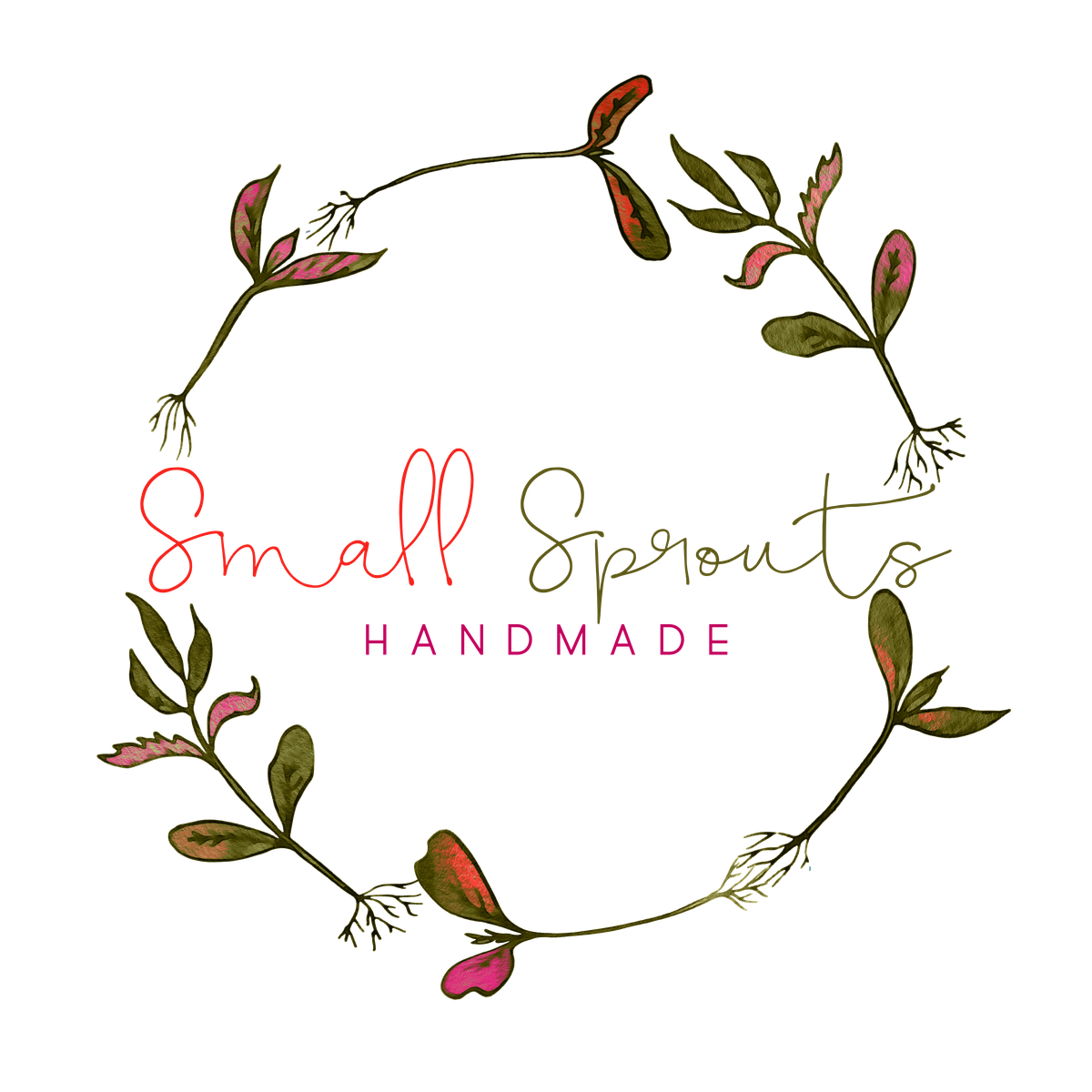 Small Sprouts, Handmade Gift Card