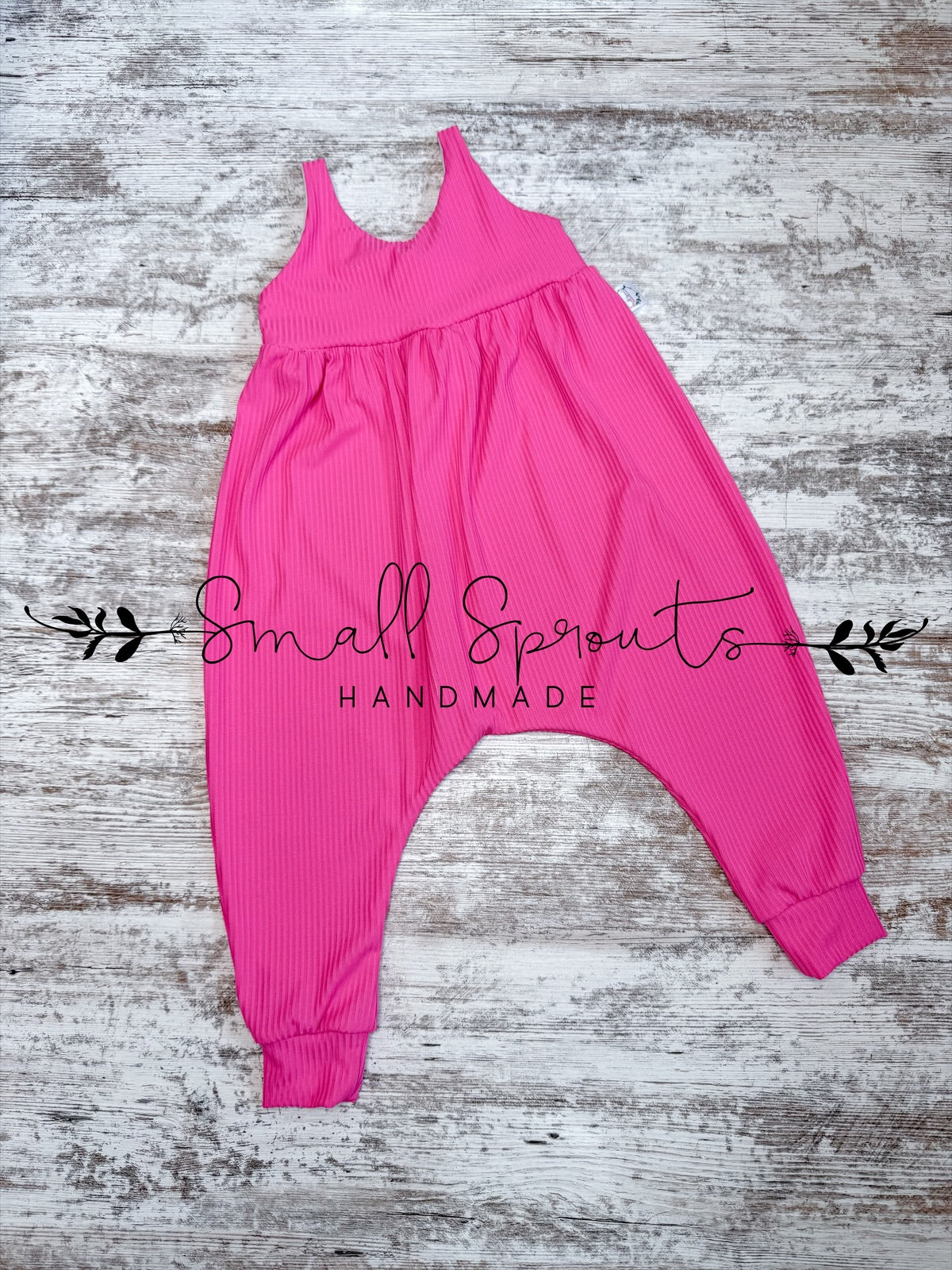 Napa Romper-Neon Pink