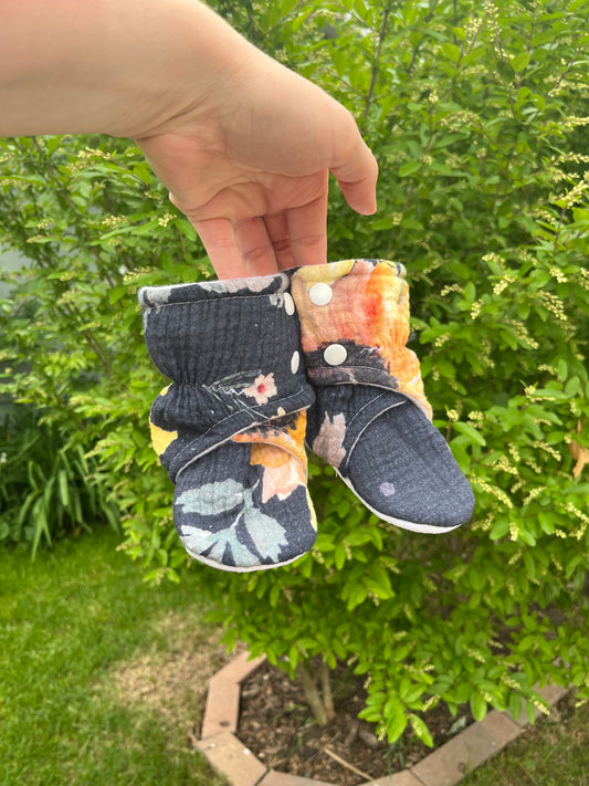 Wrap Booties-Sunflower