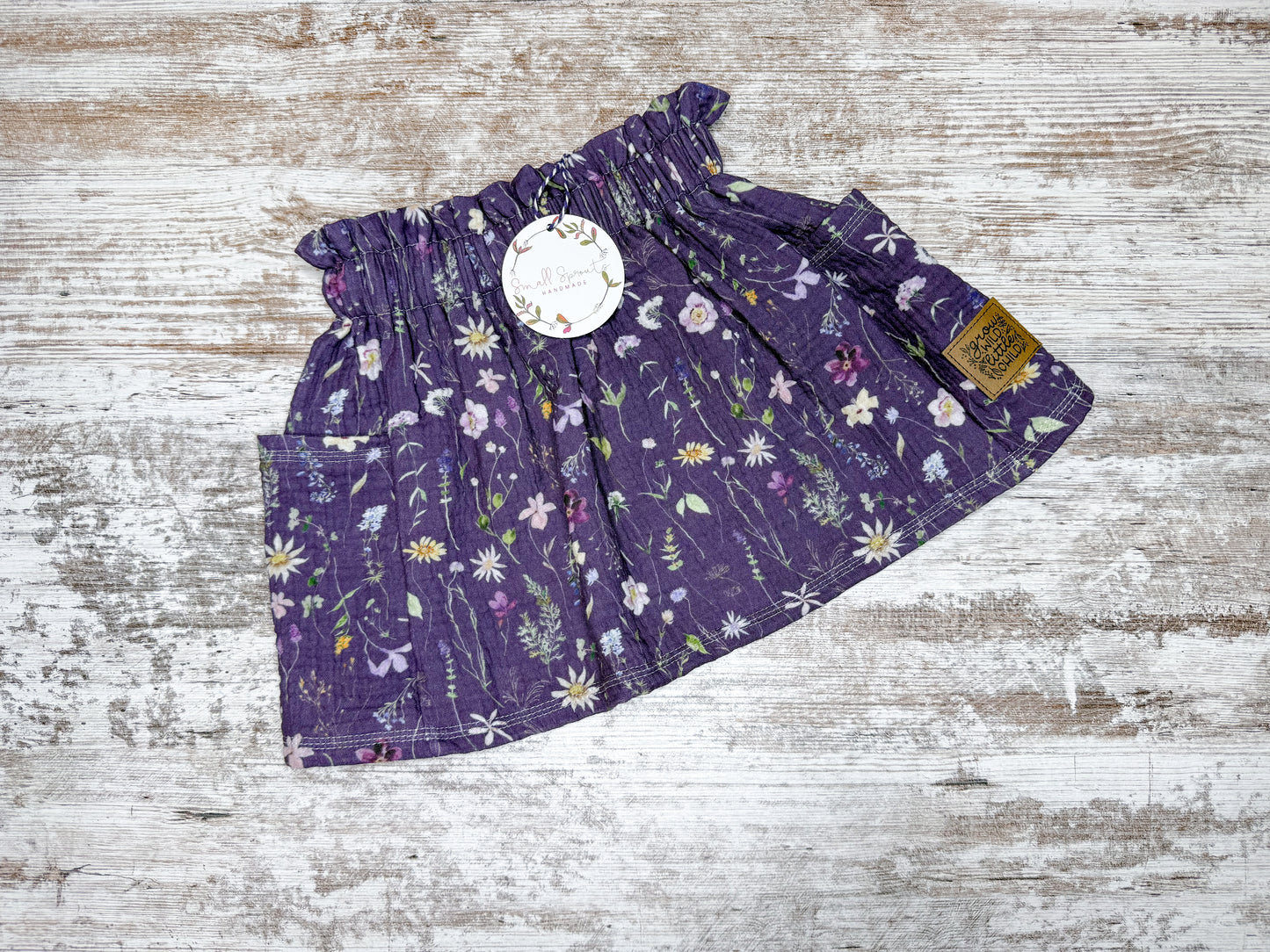 Pocket Skirt-Wildflower