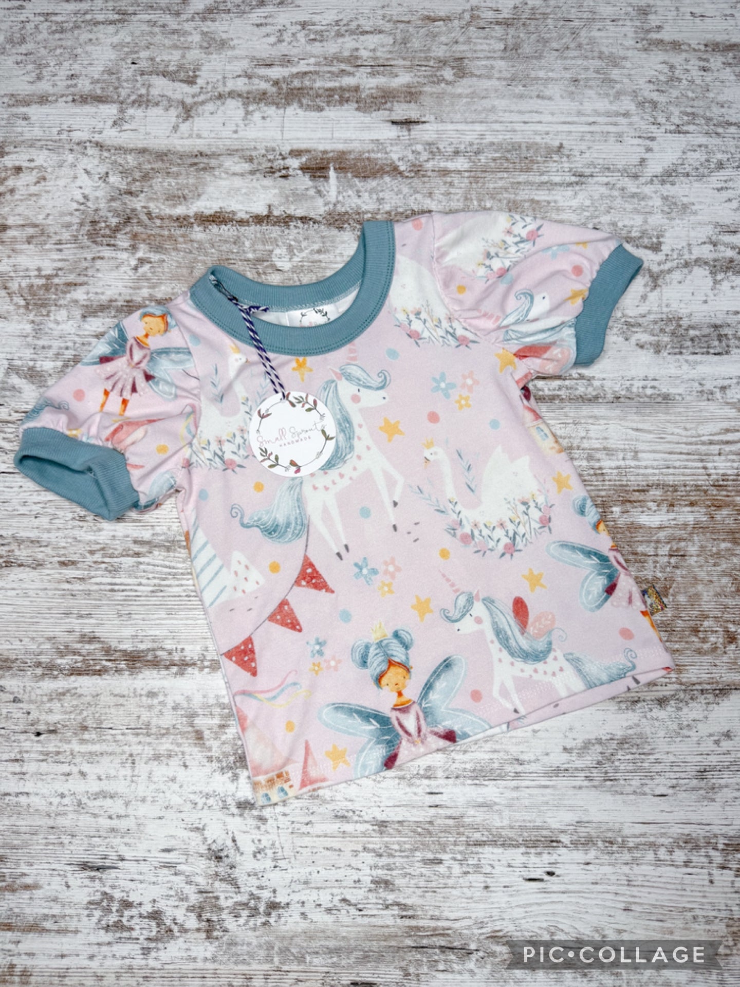 Puff Sleeve Tee-Fairy