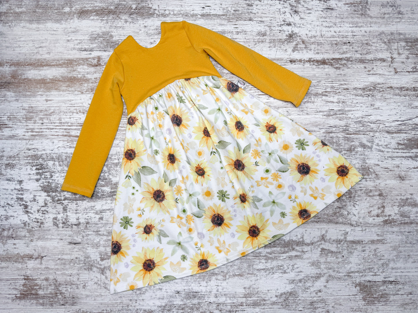 Alleycat Dress-Sunflowers