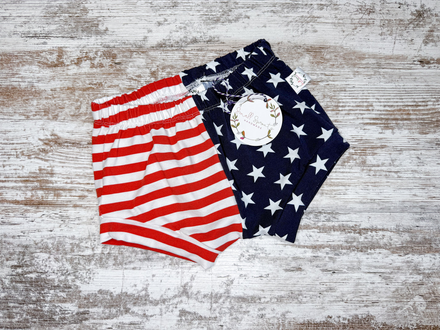 Shorties-Stars and Stripes