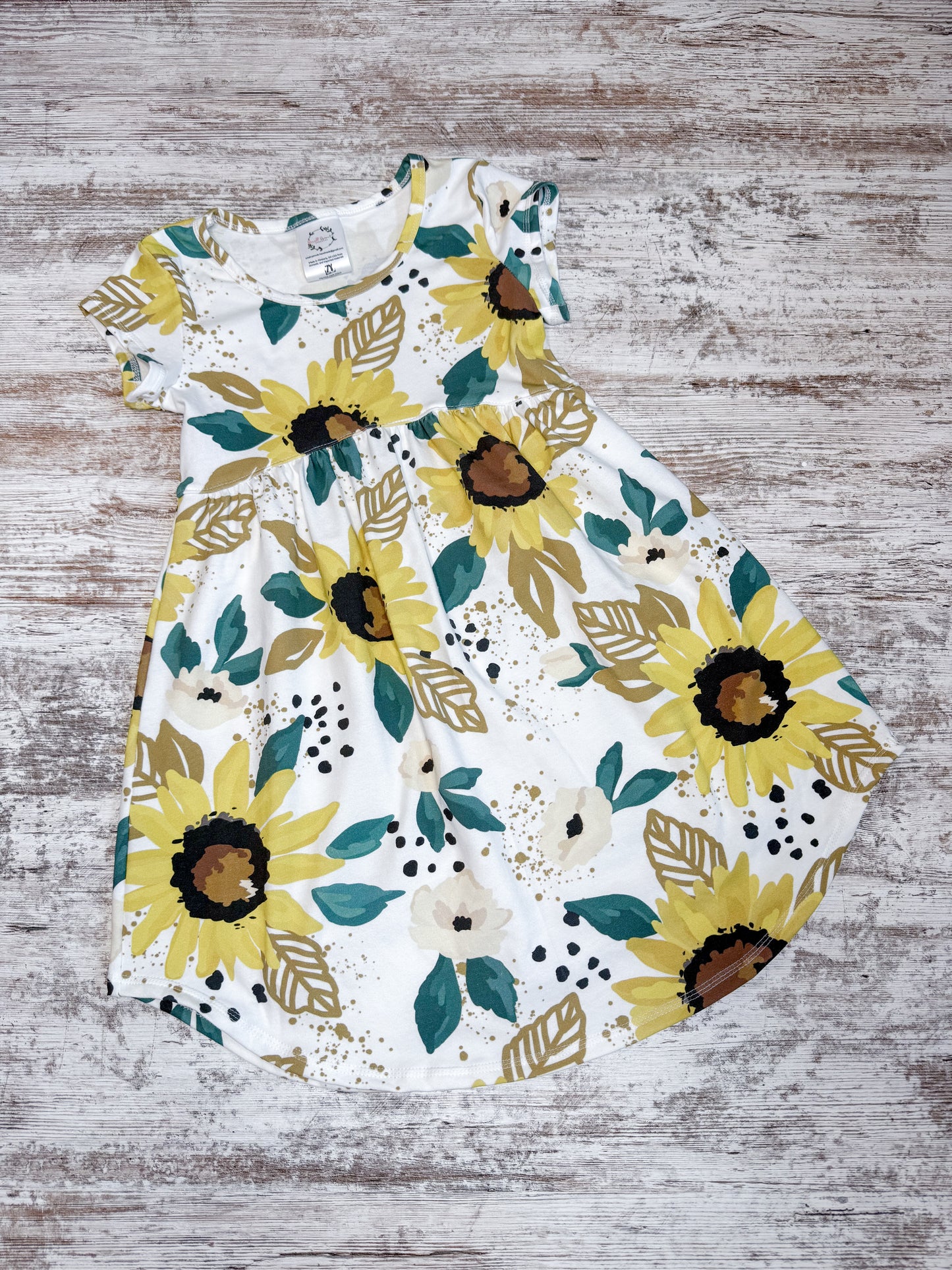 Everyday Dress-Sunflowers