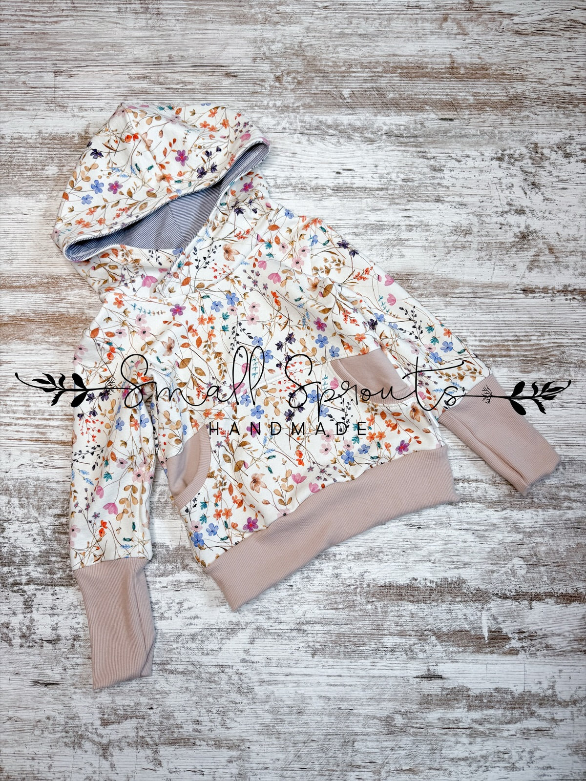 Grow With Me Hoodie-Floral