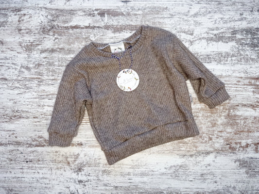 Lounge Sweatshirt-Waffle Cocoa