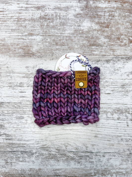 Coffee Cozy-Purple