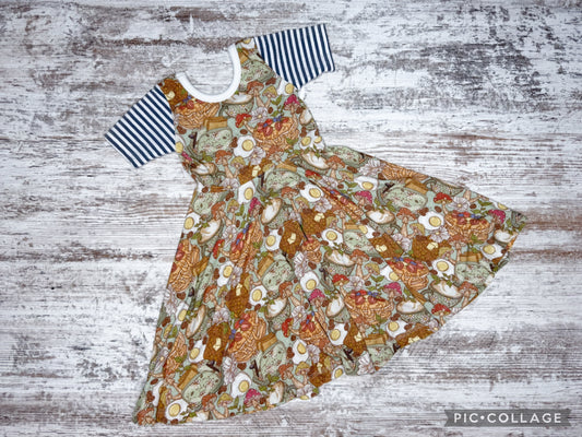 Twirl Dress-Breakfast