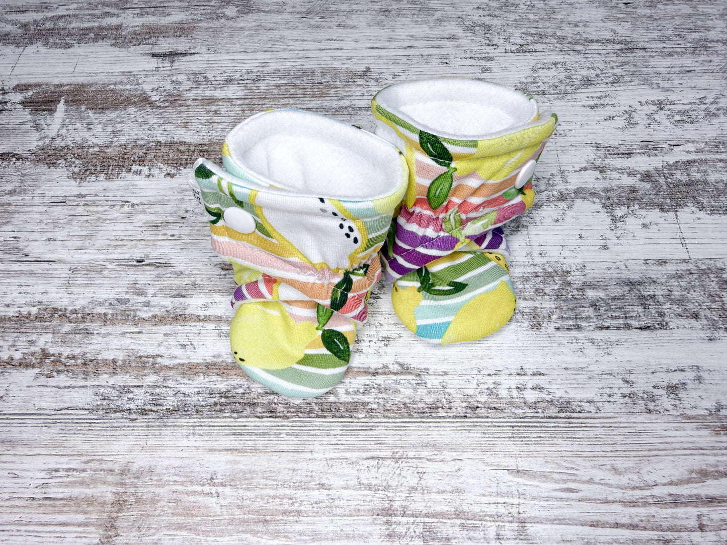 Wrap Booties-Lemons