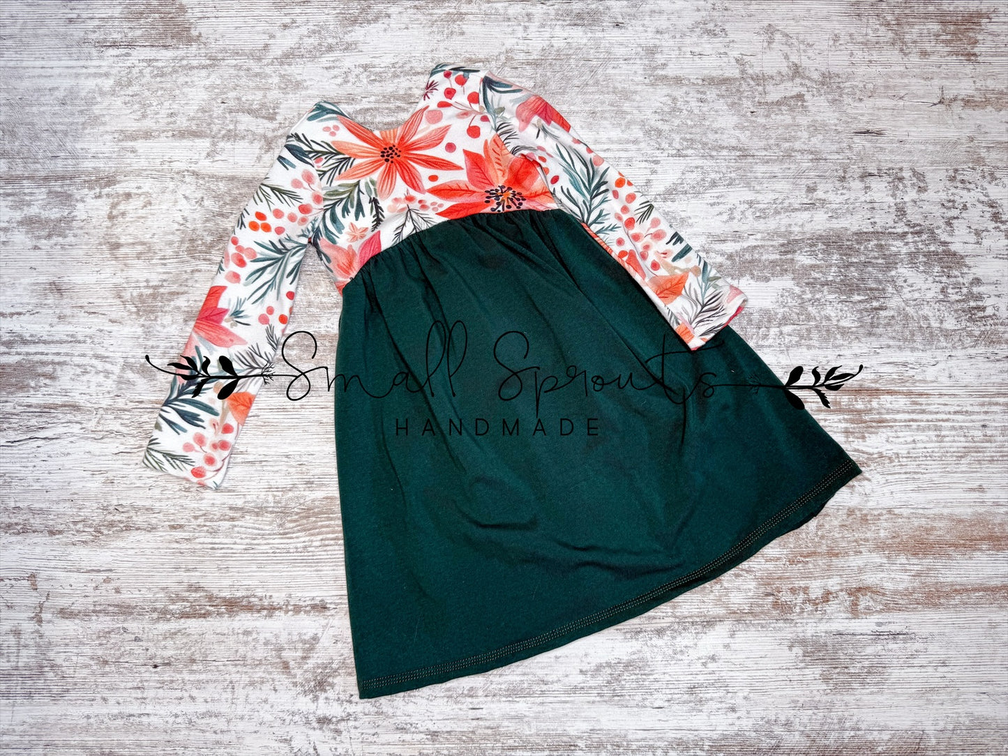 Alleycat Dress-Poinsettias