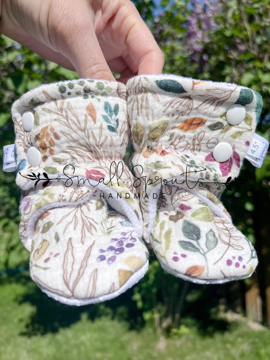 Wrap Booties-Boho Floral